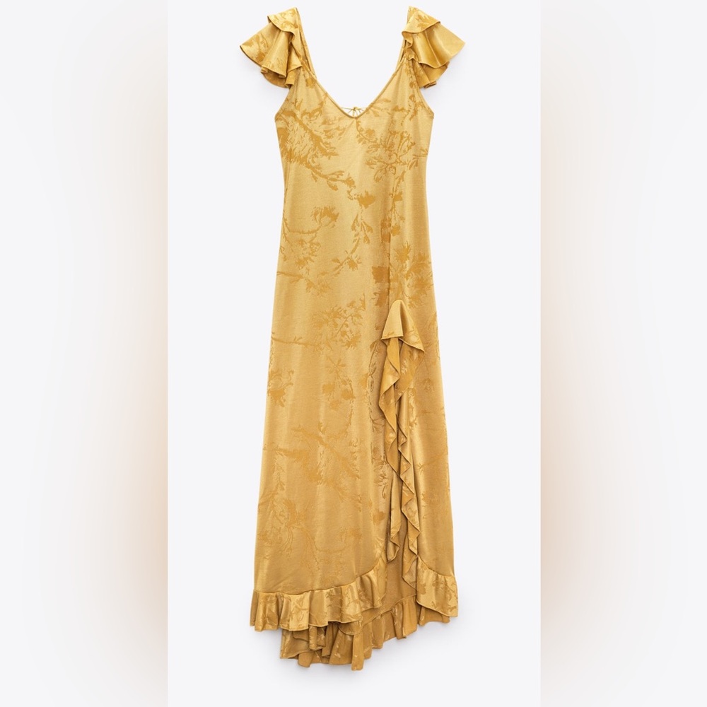Beautiful Yellow Zara Gown - Size Small